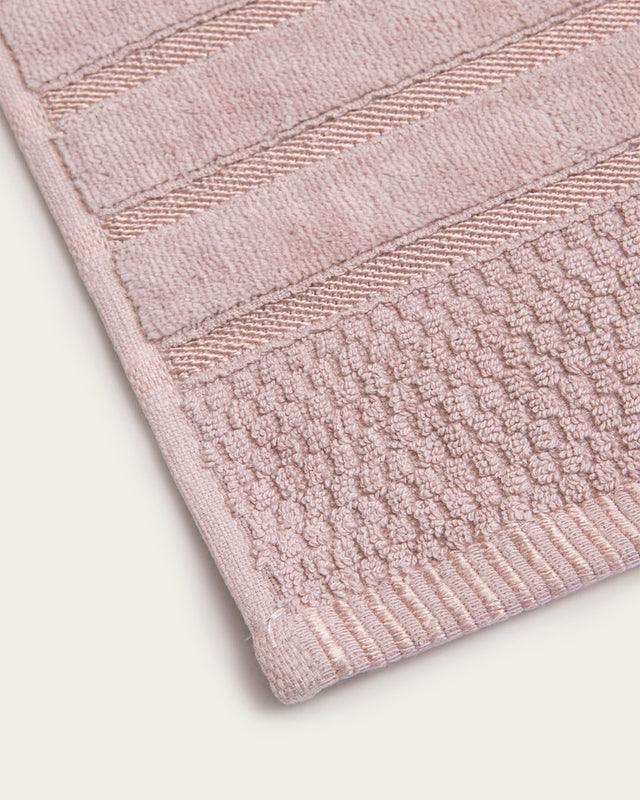 Juego de Toallas Jacquard Juliet - Algodón 500 g/m² - Nude