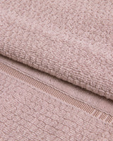 Juego de Toallas Jacquard Juliet - Algodón 500 g/m² - Nude