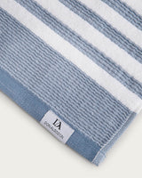 Juego de Toallas Jacquard Sophie - Algodón 550 g/m² - Azul