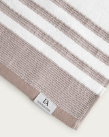 Juego de Toallas Jacquard Sophie - Algodón 550 g/m² - Piedra