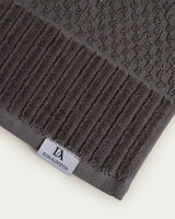 Daphne Jacquard Towel Set - 500 gsm Cotton - Grey