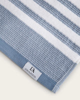 Juego de Toallas Jacquard Sophie - Algodón 550 g/m² - Azul