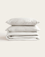 Dúo Nórdico Seda de Bambú - Blanco