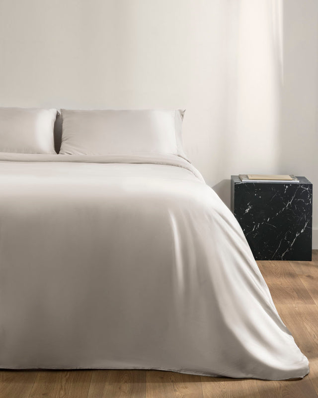 Dúo Nórdico Seda de Bambú - Blanco