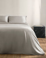 Dúo Nórdico Seda de Bambú - Gris