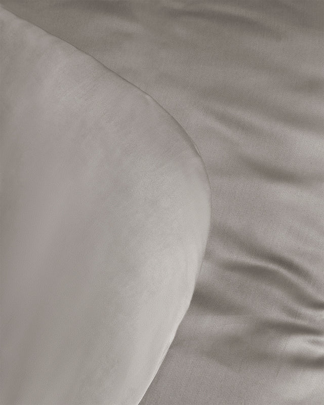 Dúo Nórdico Seda de Bambú - Gris