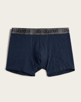 Caleçon boxer imprimé rayé - Coton - Vert/Marine