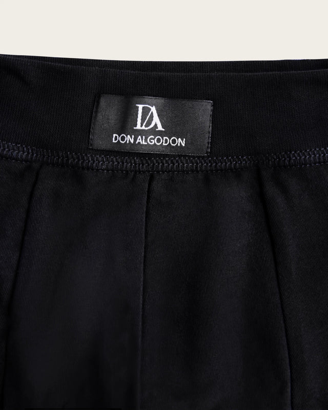 Pack 2 Calzoncillos Bóxer Minimalistas - Negro/Gris