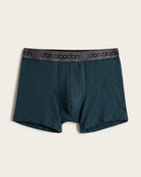 Caleçon Boxer Imprimé Rayures - Coton - Noir/Verdâtre