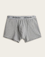 Caleçon boxer basique - Coton - Marine/Gris