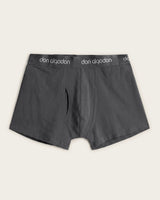 Caleçon boxer basique - Coton - Gris foncé/Vert
