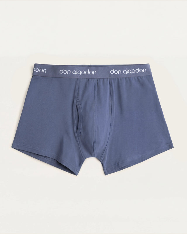 Basic Boxer Brief - Cotton - Black/Anthracite