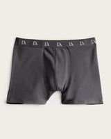 Boomerang Geometric Print Boxer Briefs - Cotton - Green/Navy