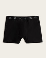 Boomerang Geometric Print Boxer Briefs - Cotton - Black/Green