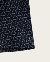 Boomerang Geometric Print Boxer Briefs - Cotton - Green/Navy