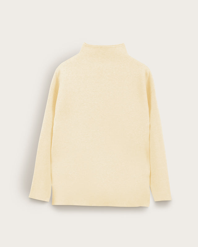 Jersey Manga Larga Cuello Chimenea - Algodón