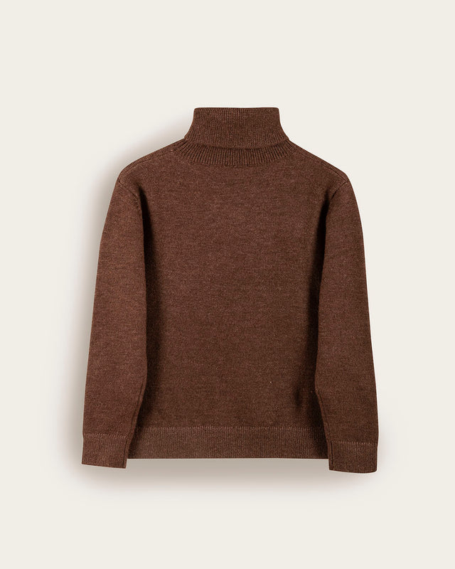 Jersey Cuello Vuelto - Algodón