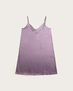 Camisón Tirantes Mujer Geométrico - Malva