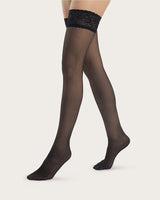 Media Blonda Lycra 17 Deniers - 2 Pares