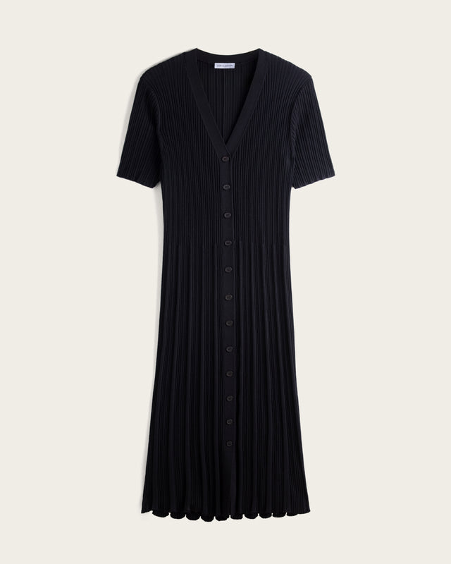 Vestido Pico Largo - Algodón