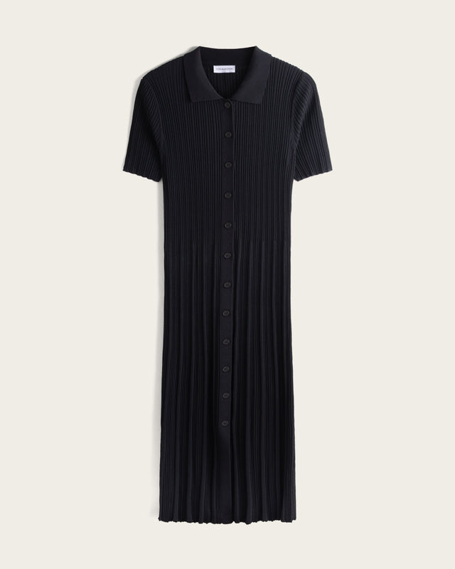 Vestido Polo Largo - Algodón