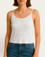 Top Básico Halter - Algodón