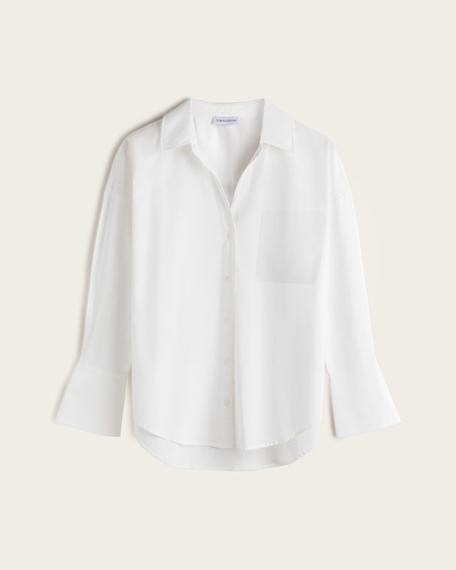 Camisa Asimétrica - Algodón