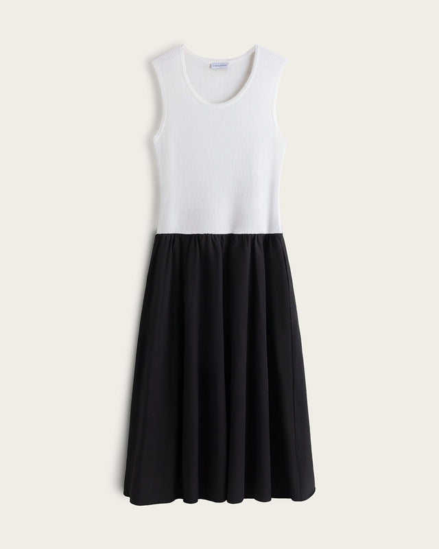 Vestido Combinado - Algodón