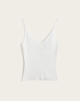 Top Cuello Pico Tirantes - Algodón
