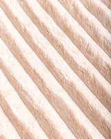 Oslan Cotton Sherpa Duvet - Velvet 160gr, Stripes 240gr, Burnout 240gr + 160gr Sherpa