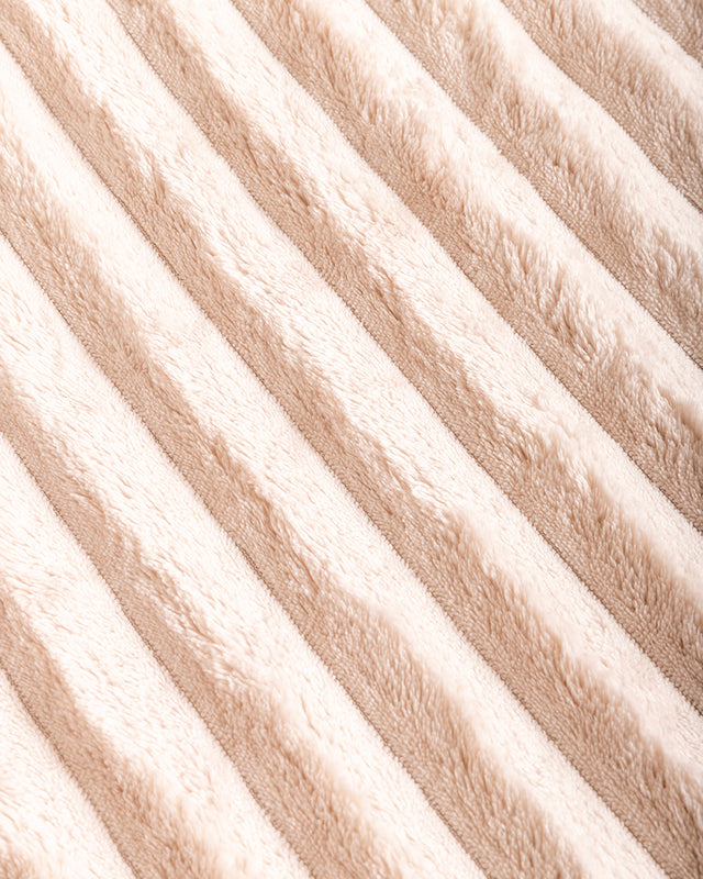 Oslan Cotton Sherpa Duvet - Velvet 160gr, Stripes 240gr, Burnout 240gr + 160gr Sherpa