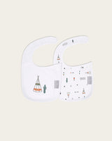 Pack 2 Baberos Aventura - Blanco