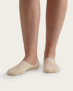 Par Calcetines Pinkie Mujer - Beige