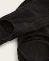 Par Calcetines Pinkie Hombre - Negro