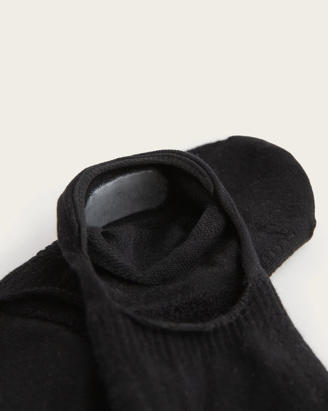 Par Calcetines Pinkie Hombre - Negro