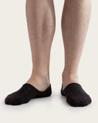 Par Calcetines Pinkie Hombre - Negro