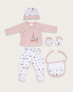Set de Regalo para Bebé 5 Piezas - Aventura