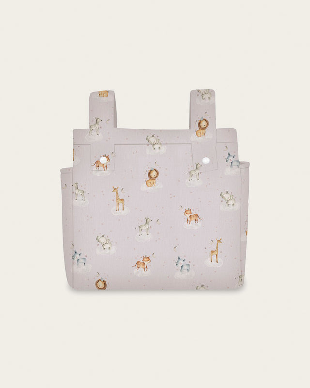 Bolso Carro Bebé Animales - Gris