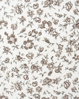 Bolso Carro Bebé Flores - Gris