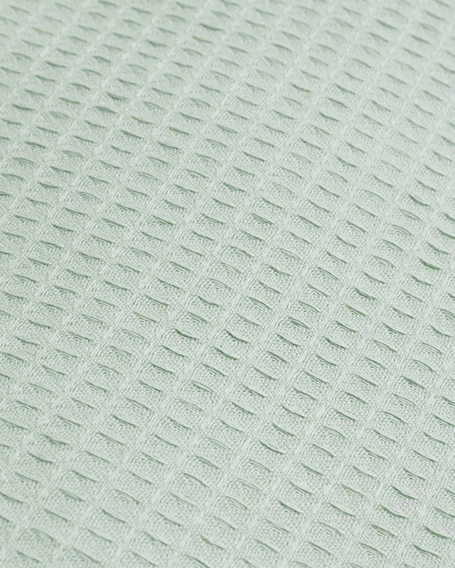 Bolso Carro Bebé Nido de Abeja - Menta