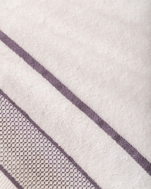 Juego de Toallas Jacquard Aret Zero Twist Algodón - 500 gr/m²