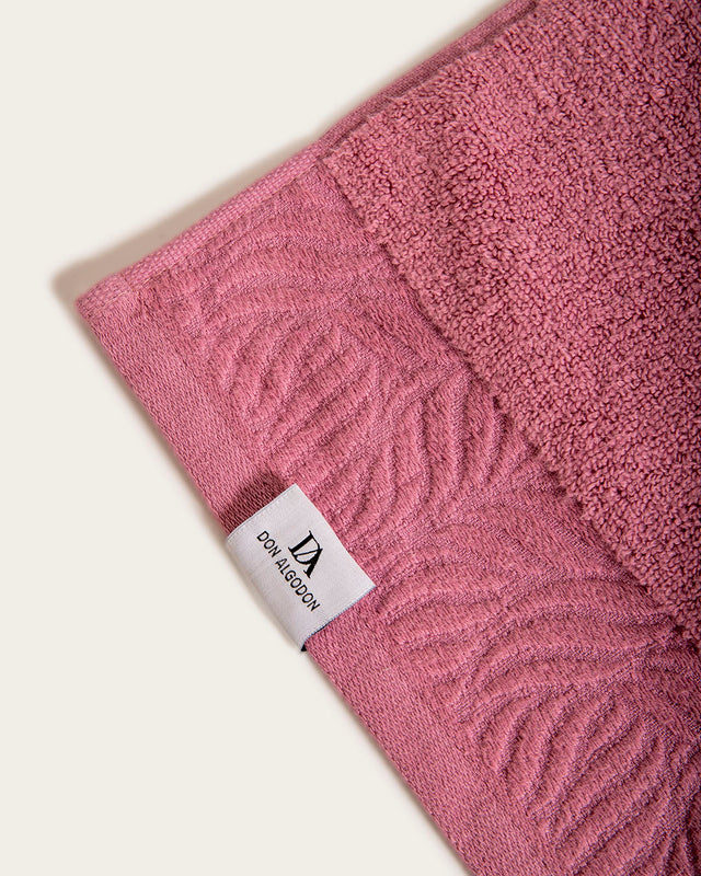Juego de Toallas Jacquard Llaru Zero Twist Algodón - 500 gr/m²