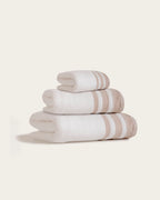Juego de Toallas Jacquard Siros Zero Twist Algodón - 500 gr/m²