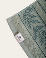Juego de Toallas Jacquard Yeudi Zero Twist Algodón - 500 gr/m²