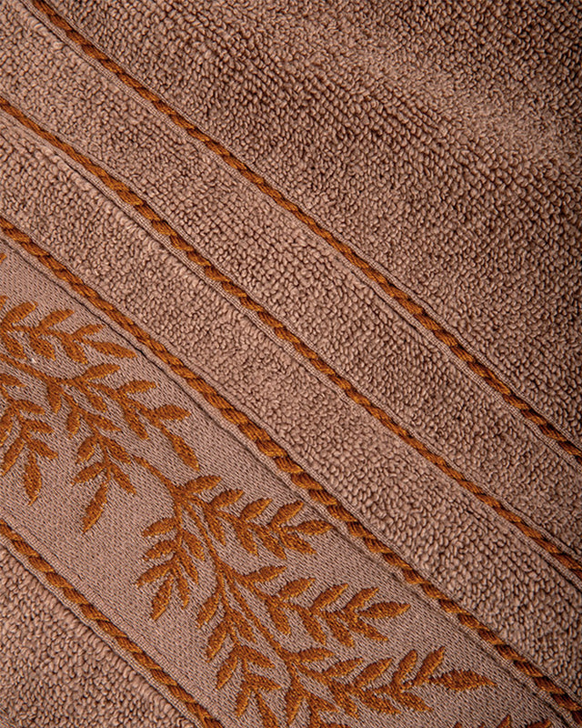 Juego de Toallas Jacquard Yeudi Zero Twist Algodón - 500 gr/m²