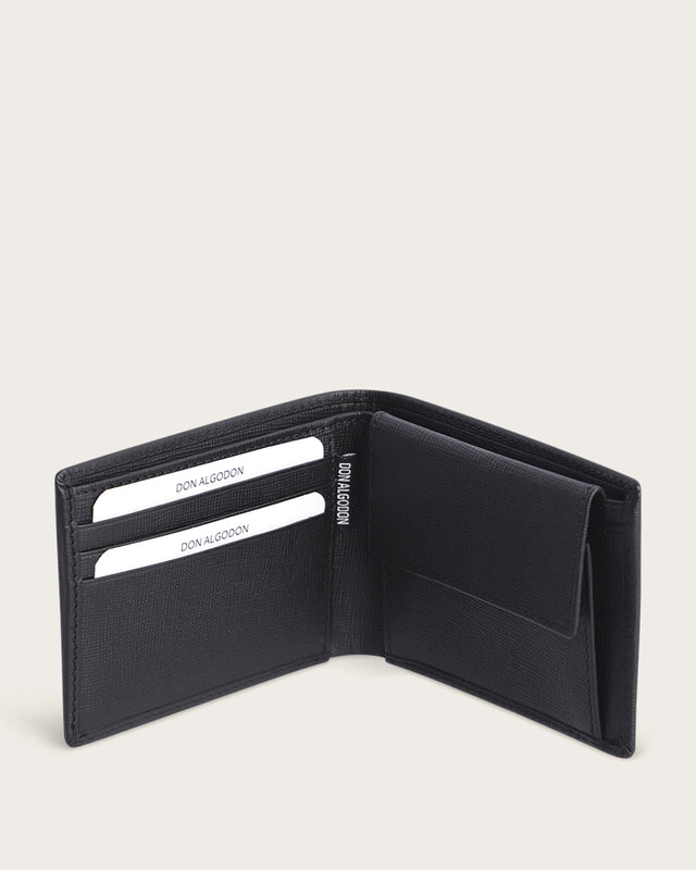Cartera Hombre Alessandro Protección RFID - Negro
