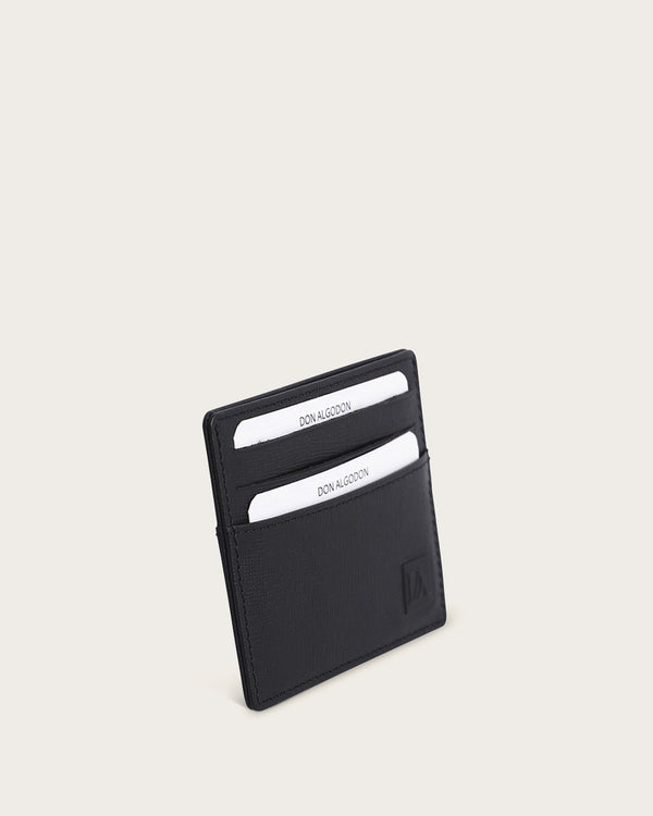 Tarjetero Hombre Marco Protección RFID - Negro