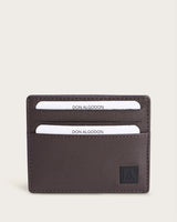 Tarjetero Hombre Marco Protección RFID - Marrón