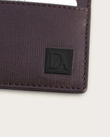 Tarjetero Hombre Marco Protección RFID - Marrón