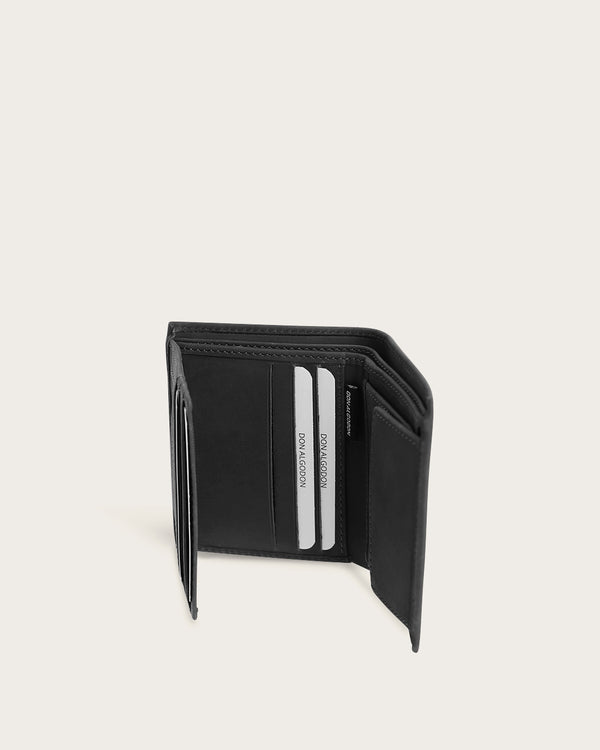 Cartera Hombre Nicolás Protección RFID - Negro